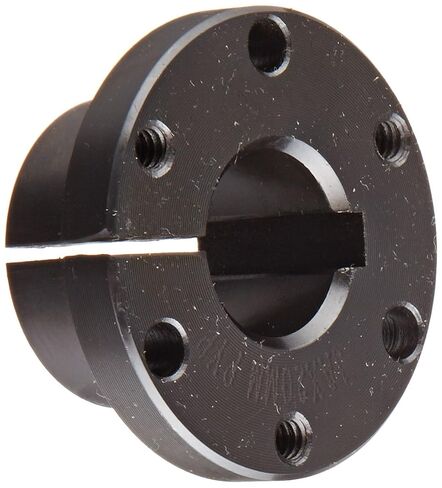 TB Woods Type JA JA20MM Sure-Grip Bushing, Powdered Metal Steel, 20 mm Bore, 5.1484" OD, 4.5" Length, 55000 lbs/in Torque, Standard Design, Standard Keyway in Kuwait