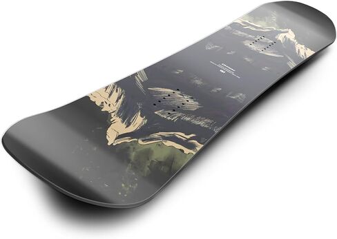 XCMAN Freeride Snowboard Beginner All Mountain، أفضل لوح تزلج هجين لجميع التضاريس، ثنائي الاتجاه، لجميع المستويات ‌Chthonic Mirage in Kuwait