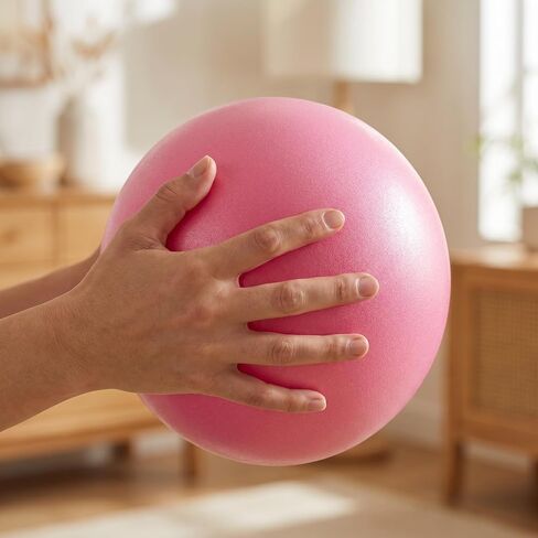 Pilates Small Exercise Ball - 9 Inch Workout Ball for Stability, Barre, Yoga, Core & Physical Therapy in Kuwait