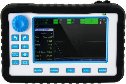 المحمولة الرقمية كاشف الخلل بالموجات فوق الصوتية 0 ~ 10000 مللي متر المعادن NDT صناعة المعدات غير المدمرة اختبار آلة خطية الاستشعار in Kuwait