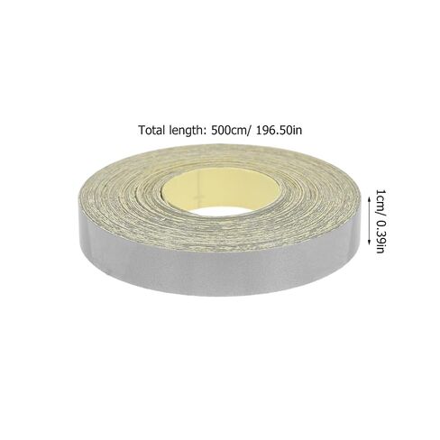 Ciieeo Reflective Tape for Tachometer, 197" x 0.4" Self-Adhesive Strip for Non-Contact Speed Testers and Rotation Measurement, Retro-Reflective Material for Precise Optical Readings on Motors, Fans in Kuwait