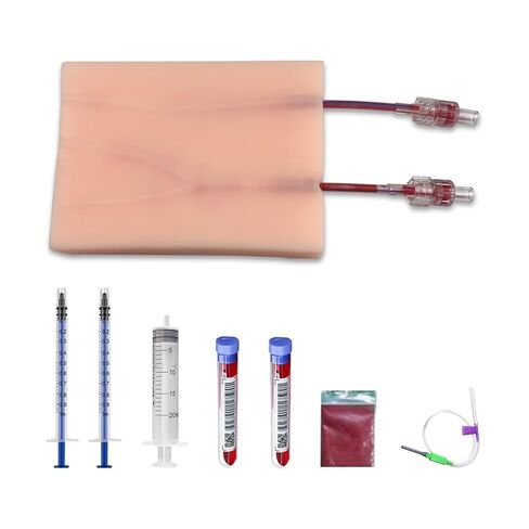 Phlebotomy Practice Kit - IV Practice Kit for Nurses, Venipuncture Training Kit for Medical Students, Complete Set for Skill Development, Ideal Gift for Healthcare Providers. in Kuwait