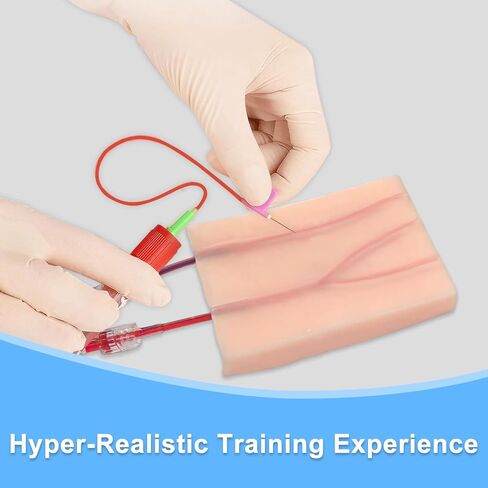 Phlebotomy Practice Kit - IV Practice Kit for Nurses, Venipuncture Training Kit for Medical Students, Complete Set for Skill Development, Ideal Gift for Healthcare Providers. in Kuwait