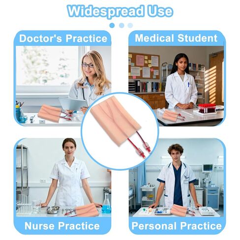 Phlebotomy Practice Kit - IV Practice Kit for Nurses, Venipuncture Training Kit for Medical Students, Complete Set for Skill Development, Ideal Gift for Healthcare Providers. in Kuwait