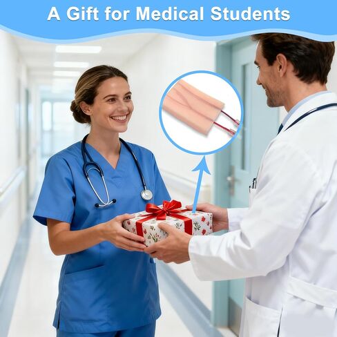 Phlebotomy Practice Kit - IV Practice Kit for Nurses, Venipuncture Training Kit for Medical Students, Complete Set for Skill Development, Ideal Gift for Healthcare Providers. in Kuwait