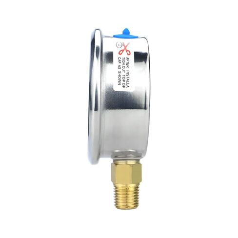 1pc Liquid Filling Water Oil Gas Pressure Gauge 63mm (2.5'') Bottom Connection for Vacuum Manometer 0-2bar 0-7bar 0-20bar(0-7bar 100psi) in Saudi Arabia