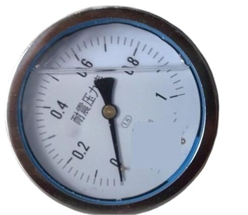 1 قطعة YN100 4 "M20 * 1.5 أو 1/2" خيط أداء رياضي أفضل 100 مم غلاف من الفولاذ المقاوم للصدأ - زيت مقاوم للصدمات - مقياس ضغط مملوء، مقياس الضغط السفلي (0-40 ميجا باسكال) in Kuwait