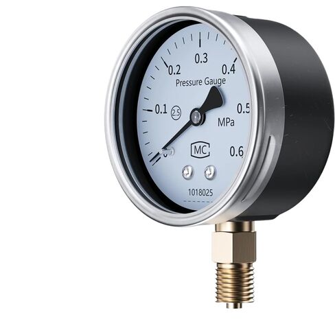 1 قطعة مقياس ضغط المؤشر 304SS 60/80/100 مللي متر مقياس الضغط الميكانيكي مقياس الضغط الرقمي لزيت الماء (SS304 60 مللي متر 1.6 جرام ، 0-0.25 ميجا باسكال) in Kuwait