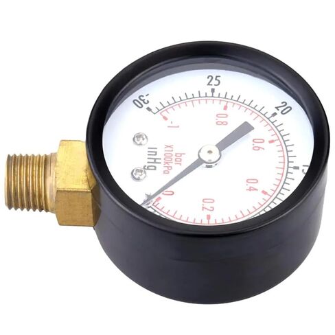 1 قطعة مقياس ضغط الفراغ الطلب المزدوج مقياس الطلب 1/4 "NPT-30HG/0PS فراغ ضغط متر 2" الطلب شاشة ديجيتال مقياس in Kuwait
