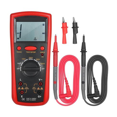 1MΩ-20GΩ Digital Ohmmeter Insulat Resistance Tester Handheld Insulat Tester LCD Insulat Measurement Instrument in Kuwait