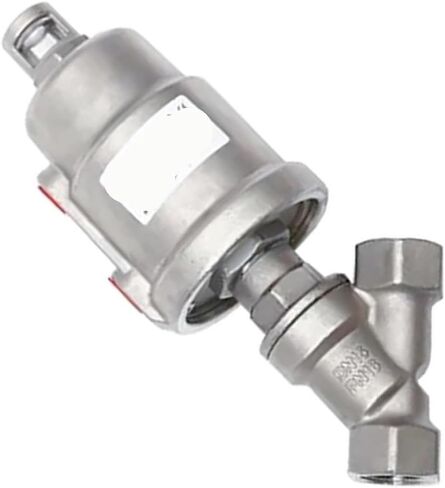 DN15 DN20 DN25 Pneumatic Angle Seat Valve 16bar Normally Closed Actuator - 1PCS(CLOSED-SINGLE Dn20) in Saudi Arabia