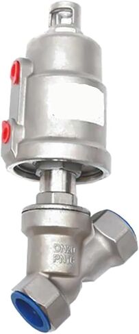 DN15 DN20 DN25 Pneumatic Angle Seat Valve 16bar Normally Closed Actuator - 1PCS(CLOSED-SINGLE Dn20) in Saudi Arabia