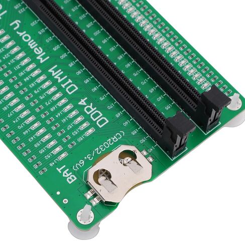 بطاقة اختبار فتحة ذاكرة الوصول العشوائي LiebeWH DDR4، محلل تشخيص LED للكمبيوتر المحمول DDR4 للكشف عن أخطاء الذاكرة مع طاقة مزدوجة من النوع C وإمداد البطارية in Kuwait
