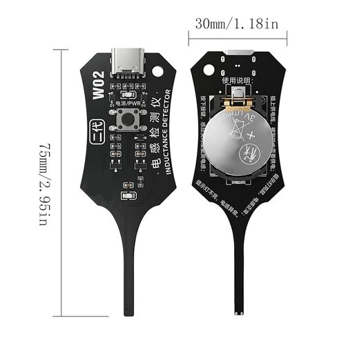 Type-c Inductance Tester Motherboard Coil, Electromagnetic Induction Fault Check Tool for Smartphone Motherboard Repair, Electronic Circuit Board Electromagnetic Detection Tool for-pc & Phone Repair in Saudi Arabia