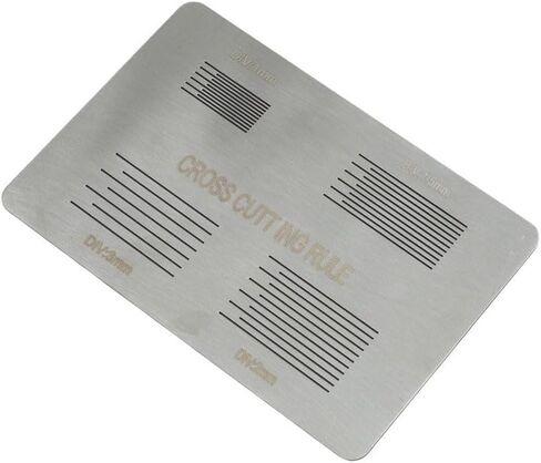 Stainless Steel Cross-Cut Adhesion Tester for 100-Grid Board Coating Testing, 20-35mm Scratch Length with 1/1.5/2/3mm Spacing Options, Portable Paint Film Integrity Inspection Tool in Saudi Arabia