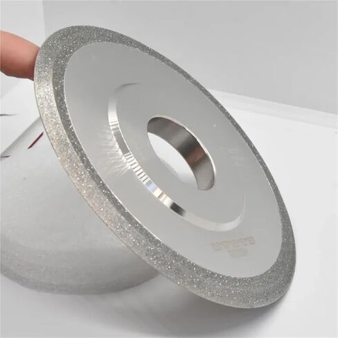 Grinding Wheel 100mm 125mm 150mm Sharpening Disc Sharp Edge SDC 100 200 320 400 for Tungsten Steel Screw Thread Ceramic(100mm 60Degree,320) in Saudi Arabia