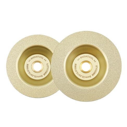 Dia115/125mm Diamond Cutting Grinding Cup Wheel Brazed Dekton Ceramic Tile Sanding Disc Porcelain Marble Cutter Plate(Dia 115mm,2Pcs) in Kuwait