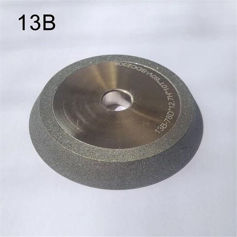 CBN Grinding Wheel 78-125mm,Drill Bit Sharpener Disc Circle Tools MR 13A 13B 20G,CBN for High Speed Steel,SDC for Tungsten Steel(13A D-SDC230) in Saudi Arabia