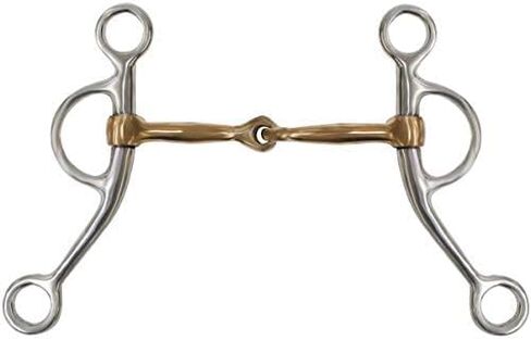 Showman Stainless Steel Tom Thumb Bit w/ 7.25" Cheeks in Kuwait