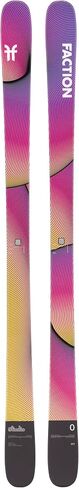 Faction Studio 0 Pro Park Skis - Poplar/Carbon Construction, Twin Tip Rocker Profile, Expert Halfpipe Freestyle in Kuwait