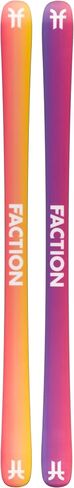 Faction Studio 0 Pro Park Skis - Poplar/Carbon Construction, Twin Tip Rocker Profile, Expert Halfpipe Freestyle in Kuwait