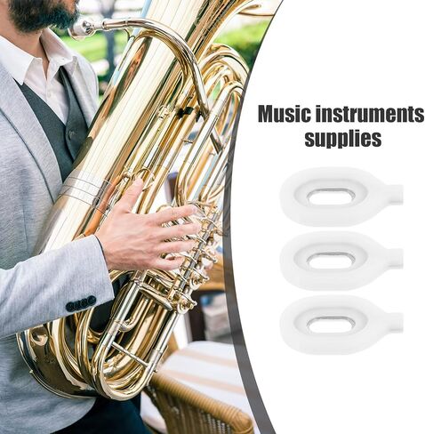 3pcs Trumpet Valve Spring Washers Repair Gaskets Musical Instrument Accessories Replacement Parts for Wind Instrument Maintenance in Kuwait