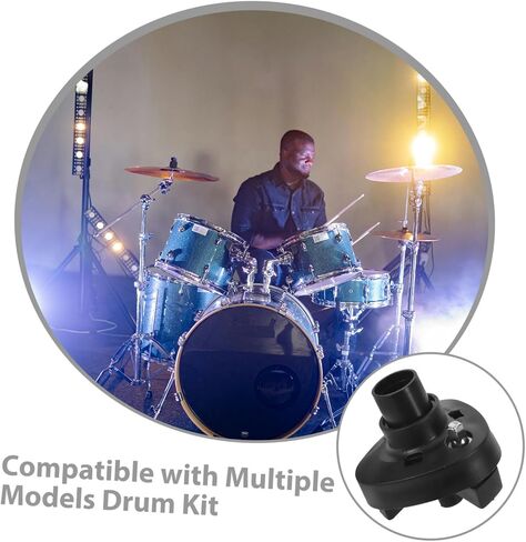 Mikinona Drum Cymbal Arm Locator حامل أكمام بلاستيكي لرف القبعة العالية، ملحقات أكمام بديلة للصنج، أجزاء قرع الطبل للاستخدام في الحفلات الموسيقية والمرحلة in Kuwait