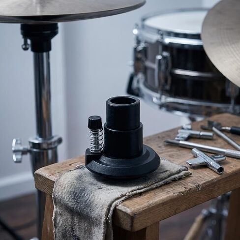 Hi-hat Cymbal Stand Base Holder with Plastic Felt Support Pad Drum Set Accessory Hi Hat Cymbal Support Part for Jazz Drum and Percussion in Kuwait