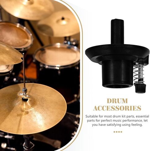 Hi-hat Cymbal Stand Base Holder with Plastic Felt Support Pad Drum Set Accessory Hi Hat Cymbal Support Part for Jazz Drum and Percussion in Kuwait