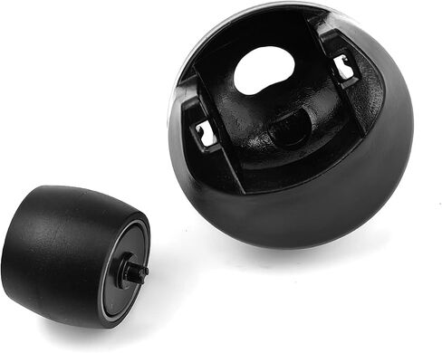Rubber Front Wheel Parts Compatible with Eureka J15 Ultra/J15 Evo Ultra/J15 Pro Ultra/J15 Max Ultra Robot Vacuum Cleaner Replacement Accessories Kit(2pcs) in Kuwait