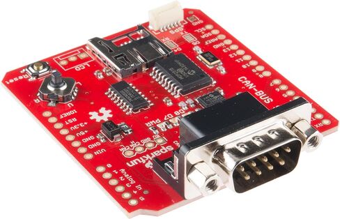 SparkFun CAN-Bus Shield | Socket for EM506 GPS module High speed SPI Interface (10 MHz) CAN v2.0B up to 1 Mb/s in Kuwait