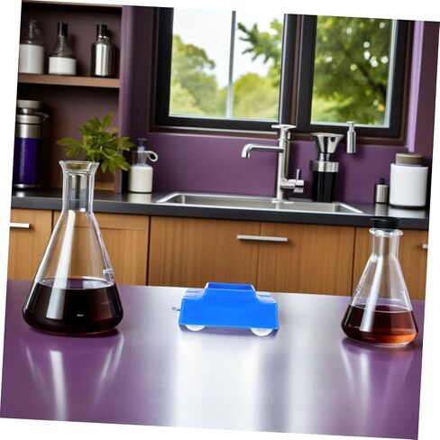 Physics Laboratory Car Model for Students Lightweight Plastic Physical Experiment Car Compatible with Mechanics Teaching Aid for Classroom and Laboratory Science Experiments in Kuwait