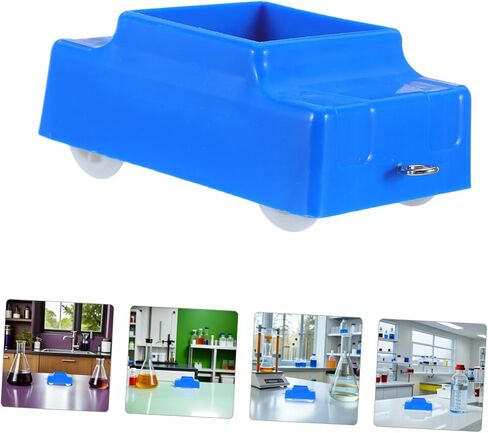 Physics Laboratory Car Model for Students Lightweight Plastic Physical Experiment Car Compatible with Mechanics Teaching Aid for Classroom and Laboratory Science Experiments in Kuwait