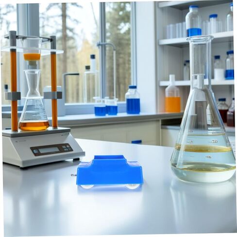 Physics Experiments Inclined Cart Model for Students Lightweight Plastic Mechanics Teaching Tool with Precision Mechanics Features, for Laboratory and Classroom Science Education in Kuwait