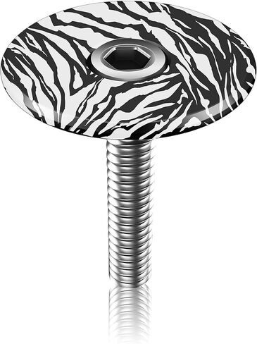 ASIR Bike Headset Cap Light CNC Aluminum 1-1/8 Roadbike Creative Personality Cover for Mountain Bike，BMX Stem Caps with Screws in Kuwait
