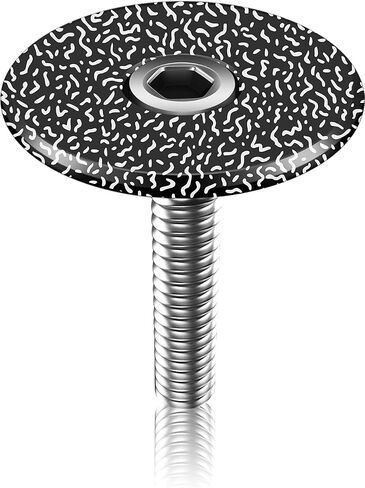 ASIR Bike Headset Cap Light CNC Aluminum 1-1/8 Roadbike Creative Personality Cover for Mountain Bike，BMX Stem Caps with Screws in Kuwait