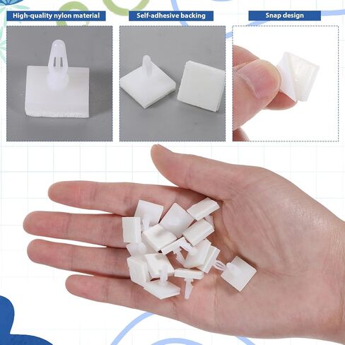 100 Pcs PCB Standoffs 0.25 Inch Supporting Height Adhesive Plastic Insulated Standoffs Circuit-Board Standoff for PC Board Computer Motherboard in Kuwait