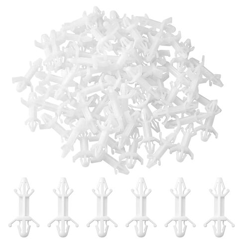 Marsui 200 Pcs Nylon PCB Standoffs, 12.9mm Double Head Circuit Board Isolation Columns, Reverse Lock Mounting Clips Insulation Support for Motherboard, Drone, Rc Car in Kuwait