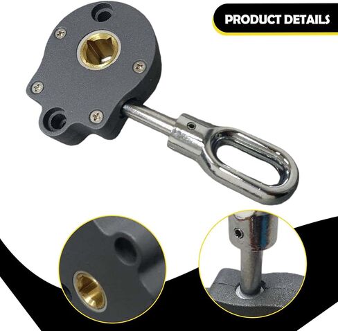 Drive Worming Gear Manual 1/13 Awning Crank Gearbox for Lawn Garden Outside in Kuwait