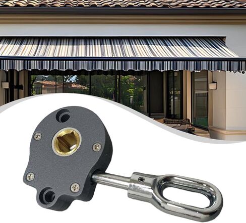 Drive Worming Gear Manual 1/13 Awning Crank Gearbox for Lawn Garden Outside in Kuwait