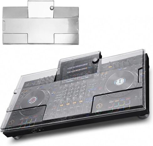 غطاء غبار من البولي كربونات لـ AlphaTheta XDJ-AZ، غطاء حماية لمعدات DJ ذو غلاف صلب شفاف وشفاف من البولي كربونات، مقاوم للغبار والصدمات ومقاوم للانسكاب للسفر in Kuwait