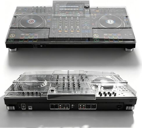 غطاء غبار من البولي كربونات لـ AlphaTheta XDJ-AZ، غطاء حماية لمعدات DJ ذو غلاف صلب شفاف وشفاف من البولي كربونات، مقاوم للغبار والصدمات ومقاوم للانسكاب للسفر in Kuwait