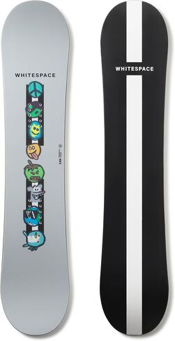 WHITESPACE Kids Freestyle Snowboard - لوح التقدم للشباب في جميع الجبال مع حدبة متسامحة in Kuwait
