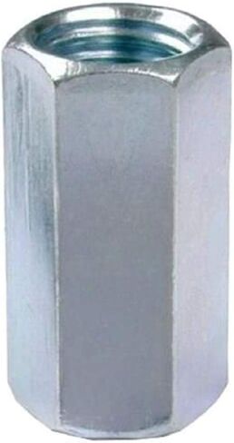 L.H. Dottie RRC21 Reducing Rod Coupling, 3/8-Inch to 1/4-Inch Diameter by 1-Inch Length, Zinc Plated, 50-Pack in Kuwait