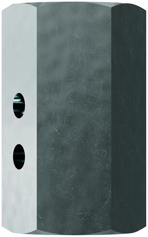 Simpson Strong-Tie CNW7/8-5/8 CNW 7/8 in. to 5/8 in. Coupler Nut with Witness Hole in Kuwait