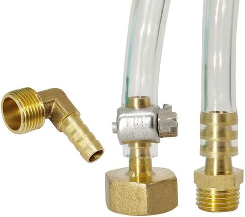 1PCS Brass Hose Connector 6 8 10 12 14mm Barb Tail 1/8“1/4"3/8“1/2" Pagoda Male/Female Thread Air Gas Water Pipe Barb Fitting Coupler(PC,10MM_1/4") in Kuwait
