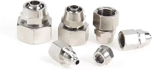10 قطعة KPCF كوبر 1/8 "1/4" 3/8 "1/2" تركيبات هوائية أنثى دفع في موصل سريع الإصدار تركيب الهواء OD 4 6 8 10 12 مللي متر (KPCF 8-04) in Kuwait