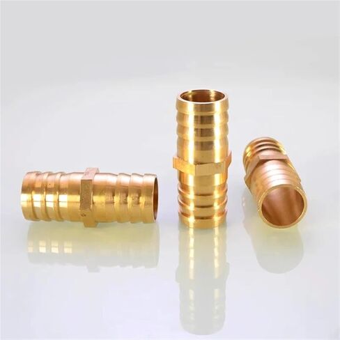 10pcs Copper Pagoda Water Tube Fittings Brass Barb Pipe Fitting 2 3 4 Way Brass Connector For 6mm 8mm 10mm 12mm 16mm 19mm(2 Way,8mm (10pcs)) in Kuwait