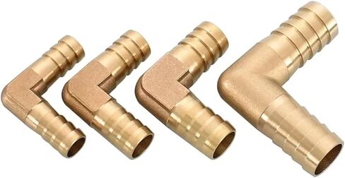 10pcs Copper Pagoda Water Tube Fittings Brass Barb Pipe Fitting 2 3 4 Way Brass Connector For 6mm 8mm 10mm 12mm 16mm 19mm(2 Way,8mm (10pcs)) in Kuwait
