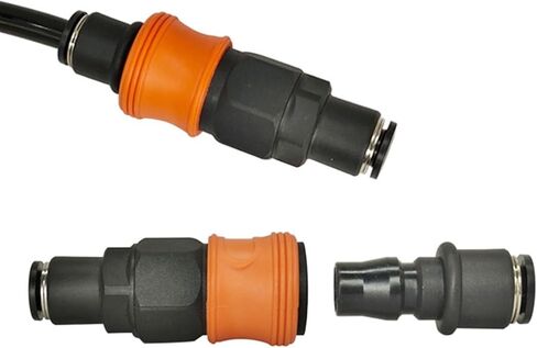 1PCS C Type Quick Connector Plastic Steel Pneumatic High Pressure Coupling 6mm 8mm 10mm 12mm PU Tube Air Pipe Gas Pump Compressor(STE-12mm) in Kuwait